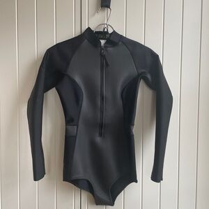 Neoprene black Swimsuit